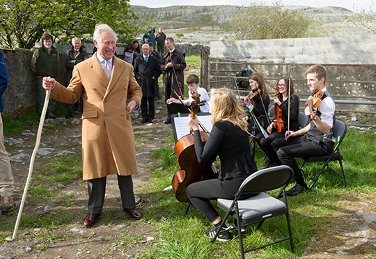 Visit to Ireland by Prince of Wales and Duchess of Cornwall – May 2015
