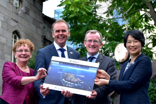 Minister McHugh and Tourism Ireland launch new Tourism Ireland Japanese language website