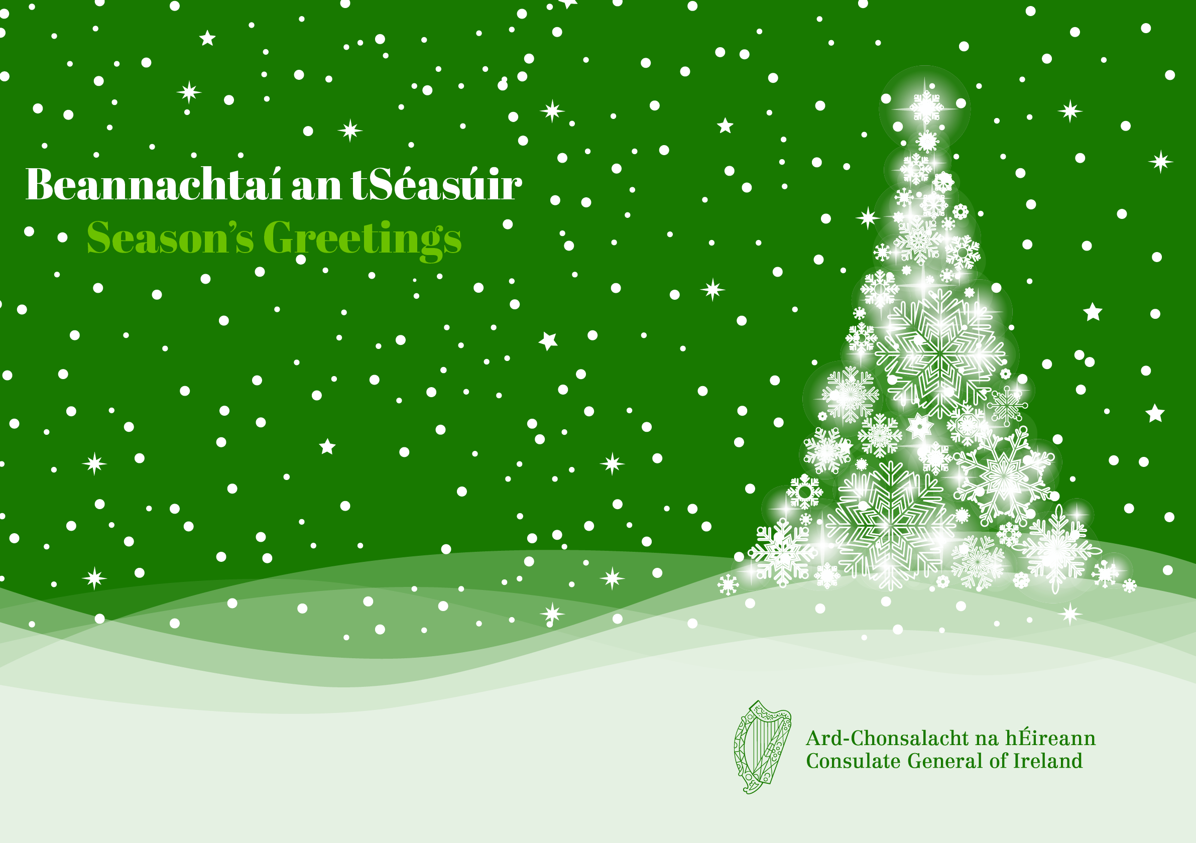 Christmas Greetings from the Consulate General of Ireland