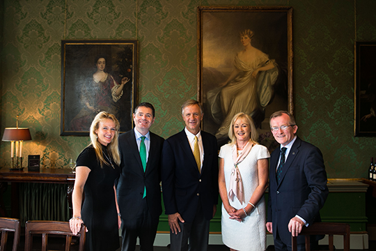 Governor Haslam, accompanied by his Commissioner for Economic and Community Development, Randy Boyd, undertook a full day of meetings in Dublin to support Tennessee’s growing relationship with Ireland in tourism, healthcare, education and music.