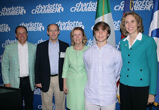 Ambassador Anderson’s St. Patrick’s Day visit to Charlotte