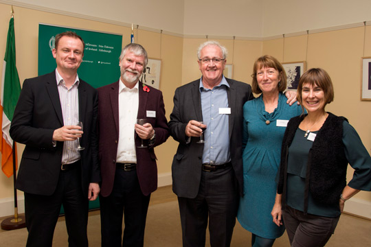 Seminar attendees at the Consulate (Photography by Grace Avery)