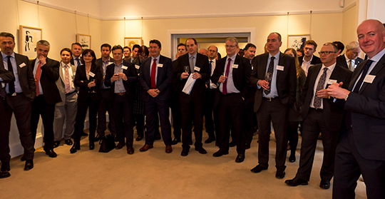 Consulate event brings together representatives of Irish and Scottish financial industries