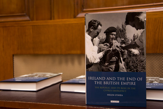 ‘Ireland and the End of the British Empire’ by Dr Helen O’Shea. Photography By Grace Avery