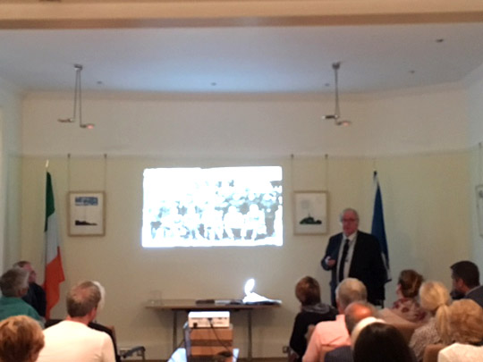 John McGuiggan discusses the characters depicted in Lavery’s painting