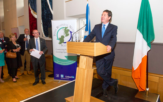 Minister Donohoe discusses strong relationship between Ireland and Scotland