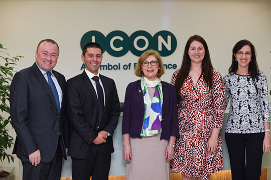 Minister Jan O’Sullivan met with Senior Management of ICON Clinical Research in São Paulo during her recent visit to Brazil. Credit: Túlio Vidal