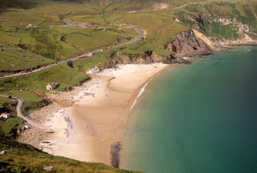 Keem Bay at Achill Island Ireland