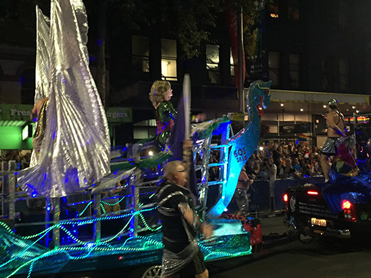 Sydney Queer Irish float helmed by Panti Bliss. Sydney, 2016