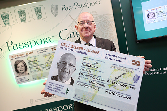 Launching the Irish Passport Card