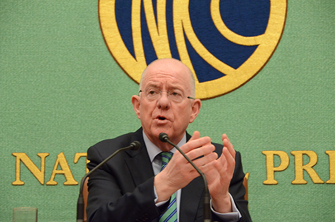 Minister Flanagan delivers speech to the Japan National Press Club