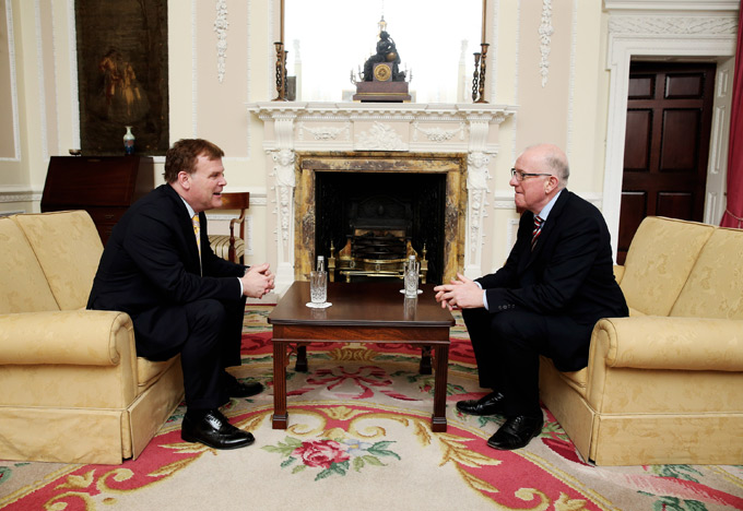 Minister for Foreign Affairs and Trade, Charlie Flanagan, TD, meets with the Hon. John Baird, PC, MP, Minister for Foreign Affairs of Canada in Dublin to discuss international issues, bilateral relations, trade opportunities and migration.