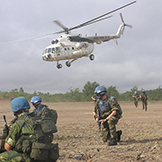 Liberia-UNMIL-Heli-Operation (c) Irish Defence Forces
