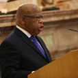 Congressman John Lewis speaking at Iveagh House Lecture