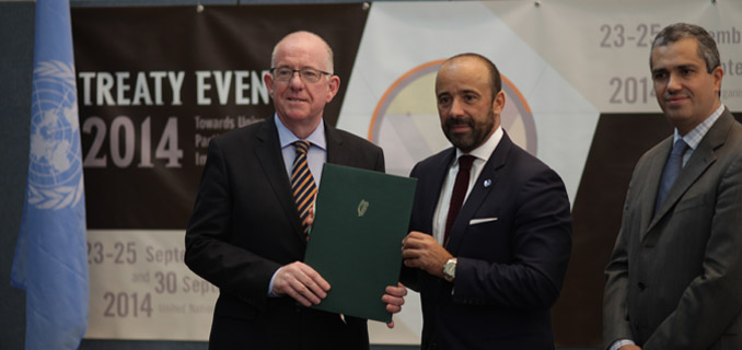 On Wednesday, Minister Flanagan signed and ratified an important protocol to a UN convention designed to strengthen children’s rights - the 3rd Optional Protocol to the UN Convention on the Rights of the Child (UNCRC).