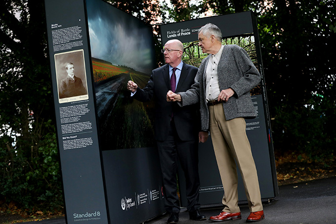 Minister Flanagan launches Mike Sheil’s photography exhibition