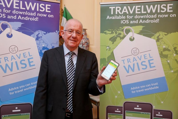 Minister Flanagan launches TravelWise smartphone app