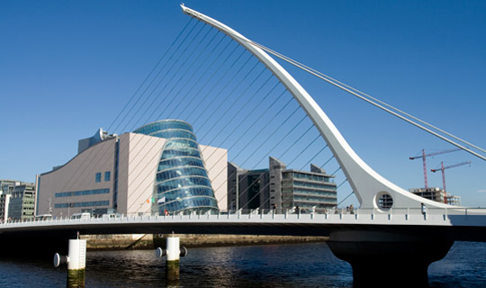 The Samuel Beckett Bridge, Dublin