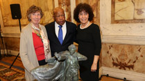 Congressman Lewis with Ann Quinlan and Nettie Washington Douglass
