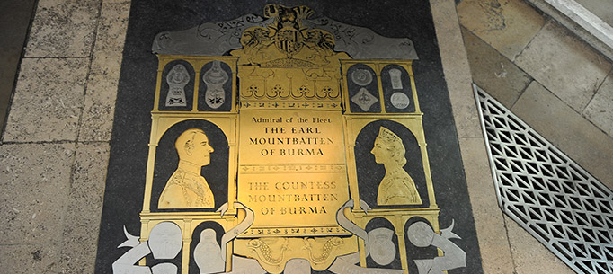 Mountbatten Memorial, Westminister Abbey
