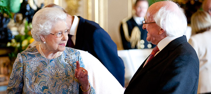 Queen Elizabeth and President Higgins State Visit 2014