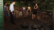 Minister Sherlock visits a GOAL and Irish Aid supported orphanage in Freetown, 3 October 2014
