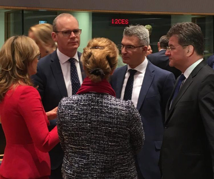 Tánaiste Simon Coveney attends EU Foreign Affairs Council