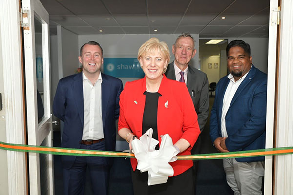 Minister for Business Enterprise and Innovation Heather Humphreys T.D opening the Cape Town office of an Irish education technology company November 2019