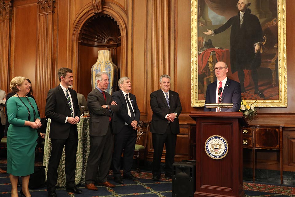 Launch of Government's new Strategy for the US and Canada