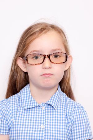 Example of Acceptable Child Passport Photograph - Facial Features