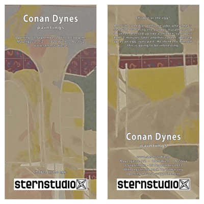 Irish Artist Conan Dynes Exhibition Opening this Thursday