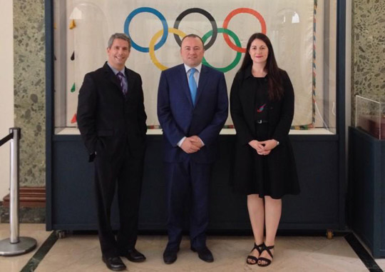 Ambassador Glynn and Consul General Lennon visit to Rio de Janeiro