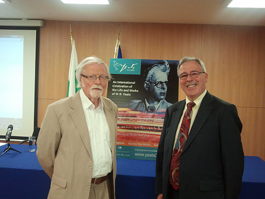 Ambassador John Biggar and Jack Harte, Sofia, June 2015