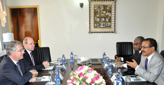 Meeting between secretary general and Ethiopian Foreign Affairs Minister