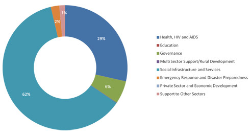 2013 Expenditure by Sector
