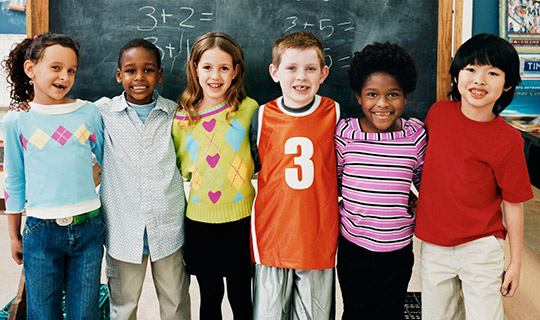 Primary Schoolboys and Schoolgirls