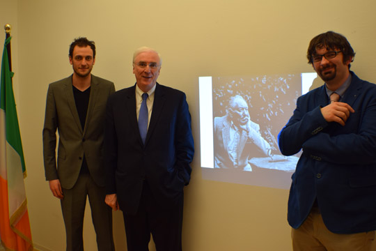 Marcel Kohler, Ambassador Collins and Maurice Fitzpatrick