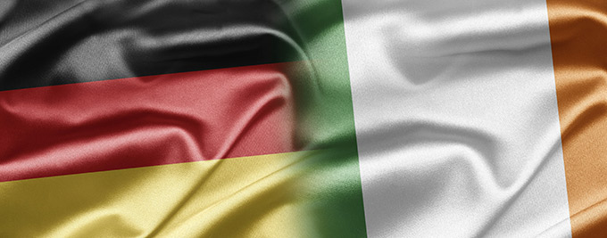 Germany Irish Flag