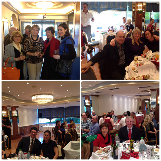 The Greek-Irish Society Christmas Lunch Party in Glyfada