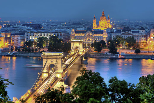 Budapest and River Danube, Hungary