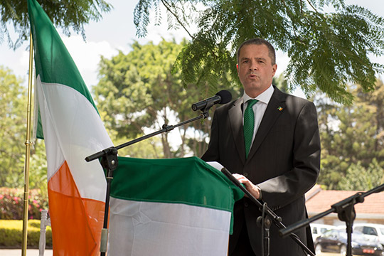 Ambassador of Ireland to Kenya, Dr. Vincent O'Neill.