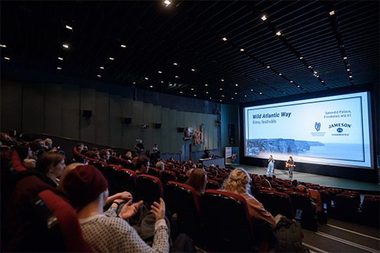 the 2nd day of the WAW Film Festival; photo credit: Arturs Martinovs