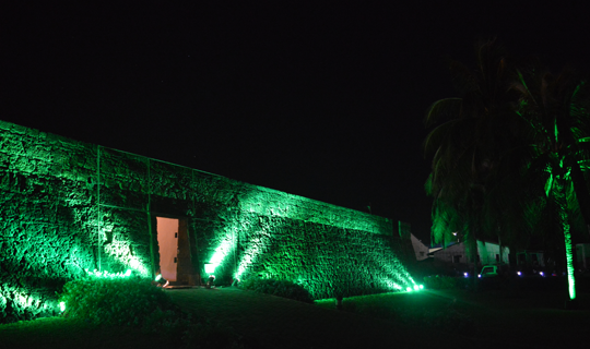 Maputo turns green for St. Patrick's Day!