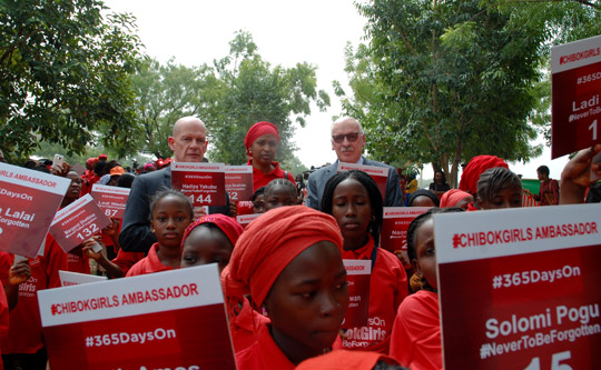 Chibok protest march