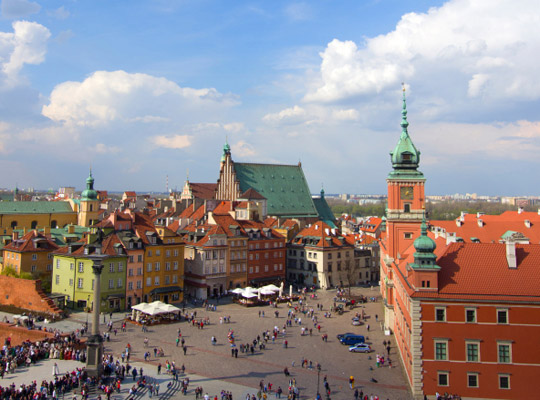 Old town, Warsaw, Poland