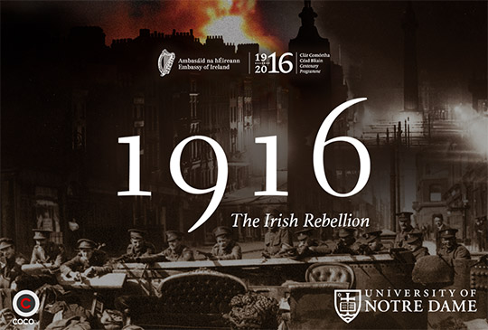 Poster of 1916 - The Irish Rebellion.