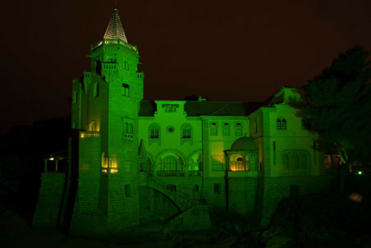Global Greening in Portugal on St. Patrick's Day