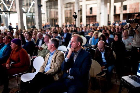 Over 300 members of the VC and Start-up community attended the event (Photo by Pascal Dumont)