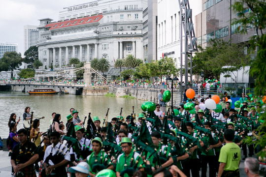 St Patrick's Day 2016 Singapore