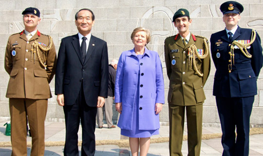 Minister Fitzgerald visit to Korea